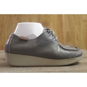 Lady Red Wings Kool Knit Leather Shoes Women's Size 7.5 Gray